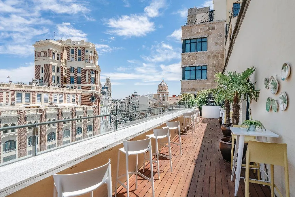 Terrace, Vincci Capitol, Madrid