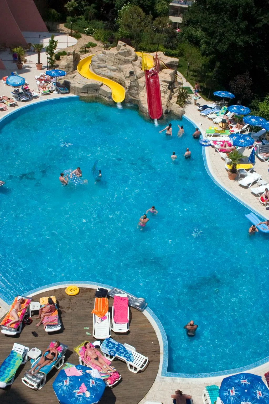 Terrace, Helios Spa Hotel, Varna