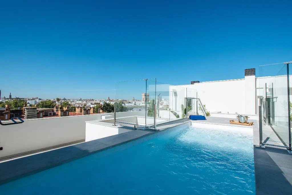 Pool, Sercotel Sevilla Guadalquivir Suites, Seville