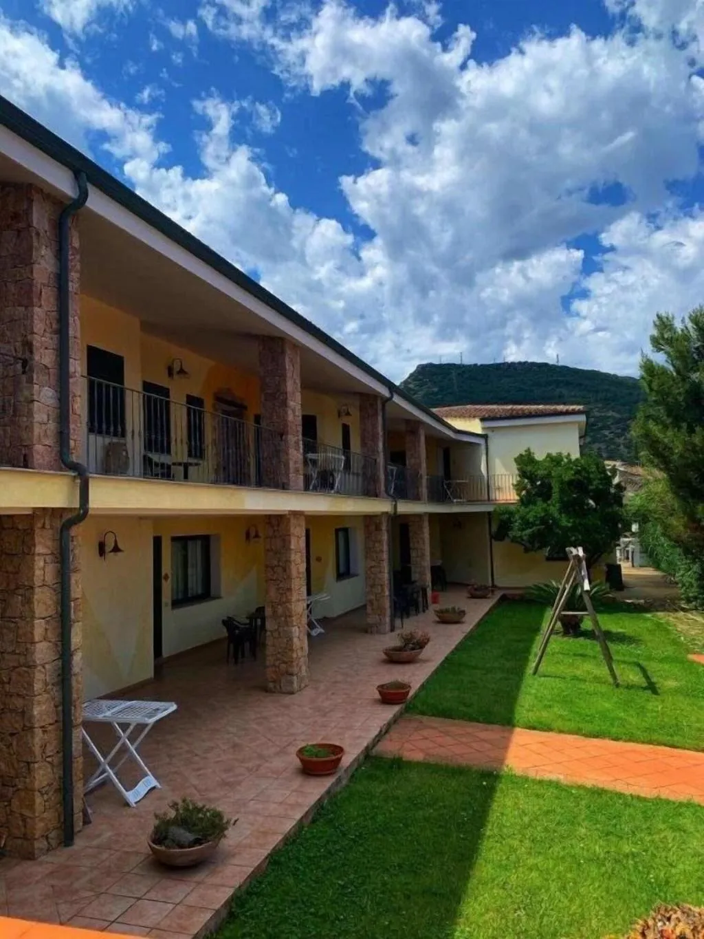 Terrace, La Ciaccia Hotel, Alghero