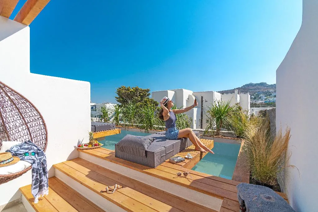 JUNIOR SUITE WITH PRIVATE POOL Room, Omnia Mykonos Boutique Hotel & Suites, Mykonos