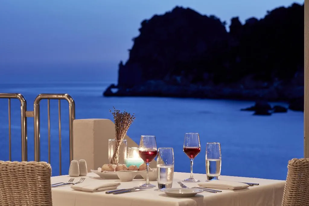 Restaurant, Atlantica Grand Mediterraneo Resort & Spa, Corfu