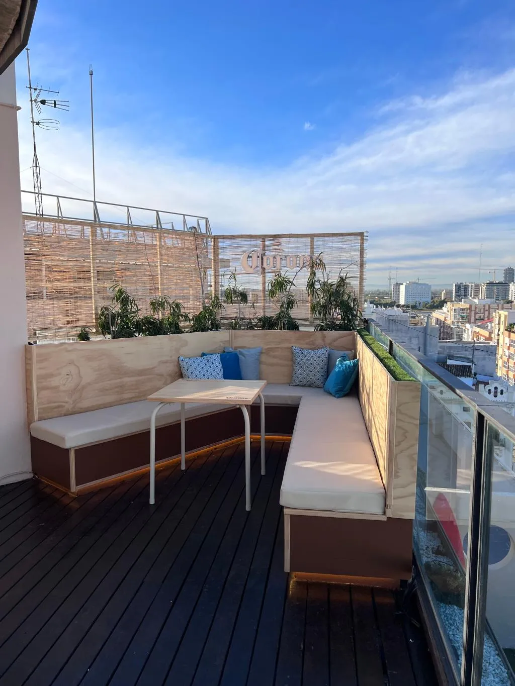 Terrace, Hotel Atarazanas, Valencia