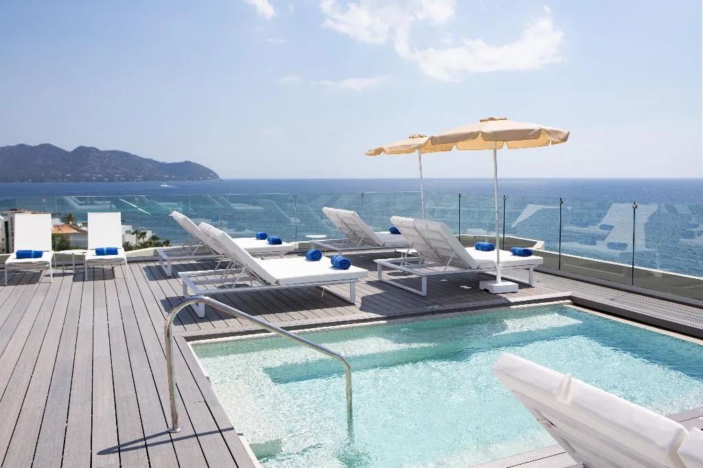 Terrace, Hotel Sabina Playa, Majorca