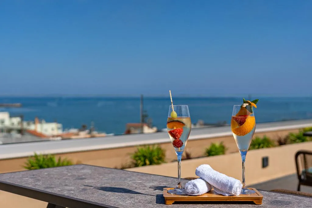 Terrace, Minos Ambassador All Suites & Spa - Adults Only, Crete