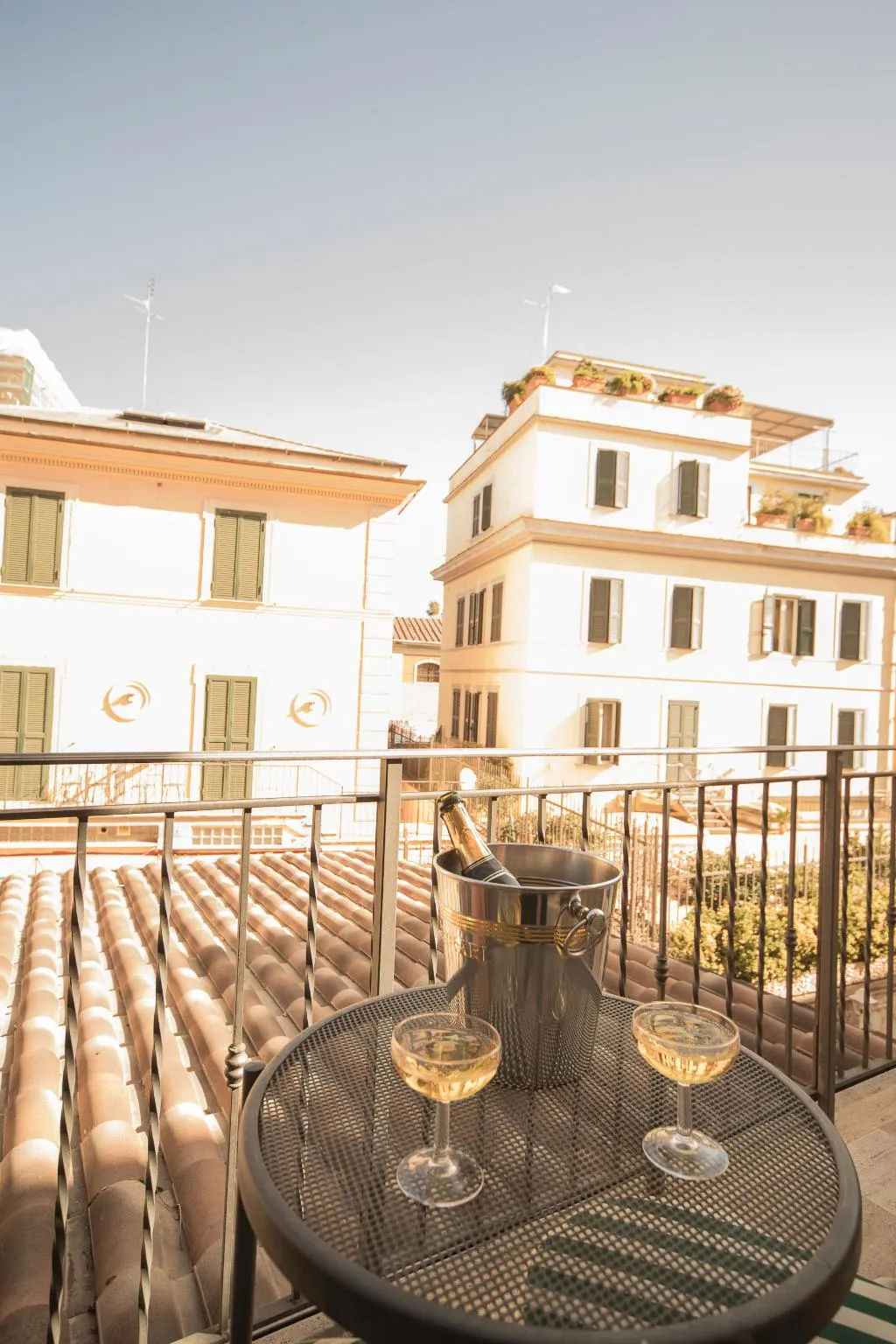 Terrace, Donatello, Rome