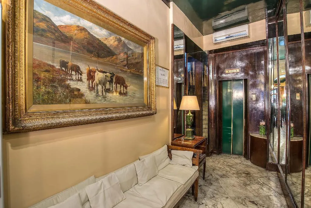 Lobby, Hotel Fontana, Rome