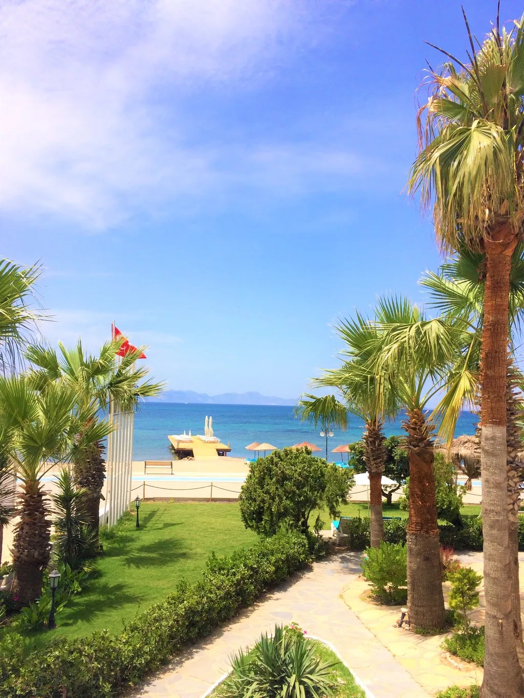 General view, Sun & Sea Beach, Bodrum