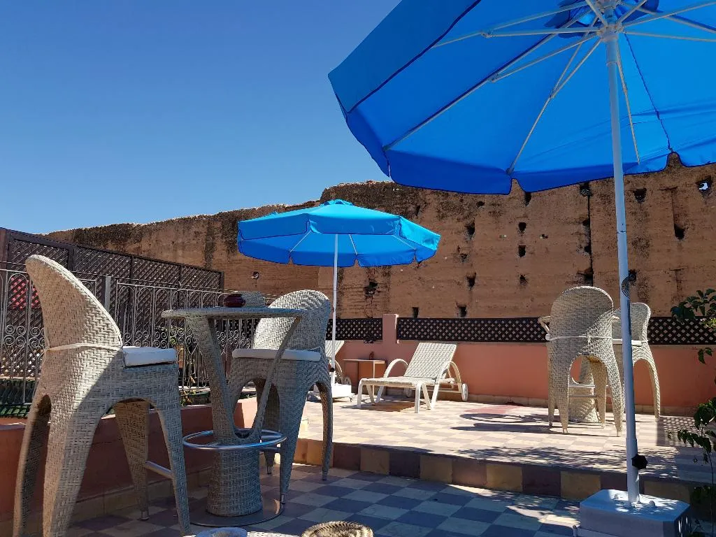 Terrace, Riad Al Wafaa, Marrakech