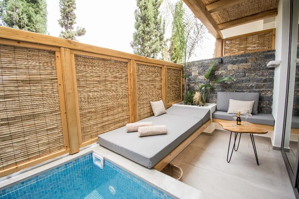 DOUBLE WITH JACUZZI Room, Aqua Blu, Crete