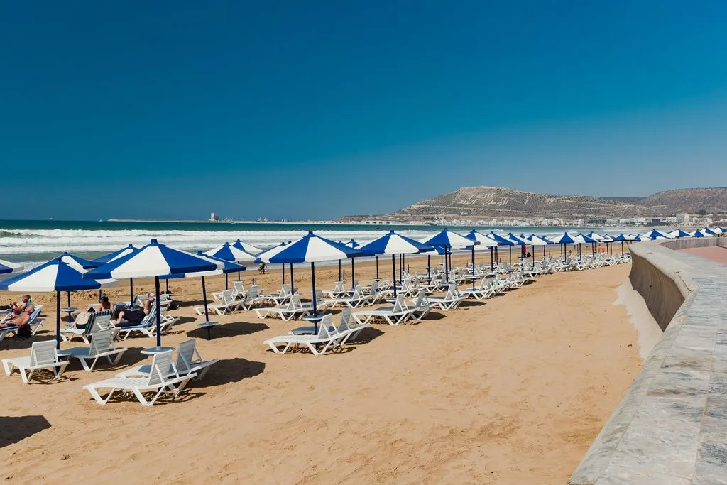 Beach, Dunes d'Or Ocean Club, Agadir