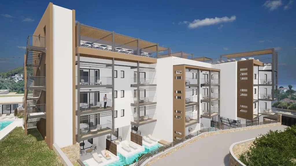 General view, Aether Hotel, Skiathos