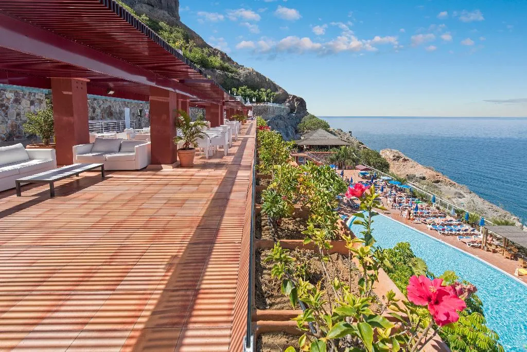 Terrace, Mogan Princess & Beach Club, Gran Canaria