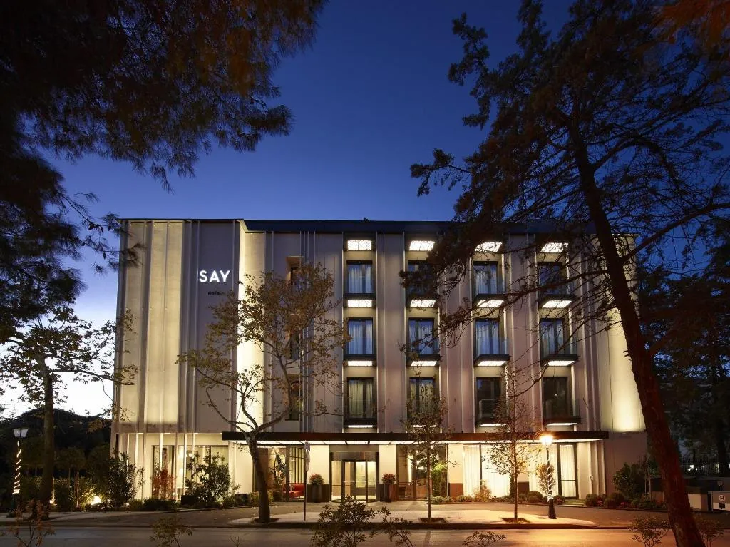 General view, Say Hotel, Athens