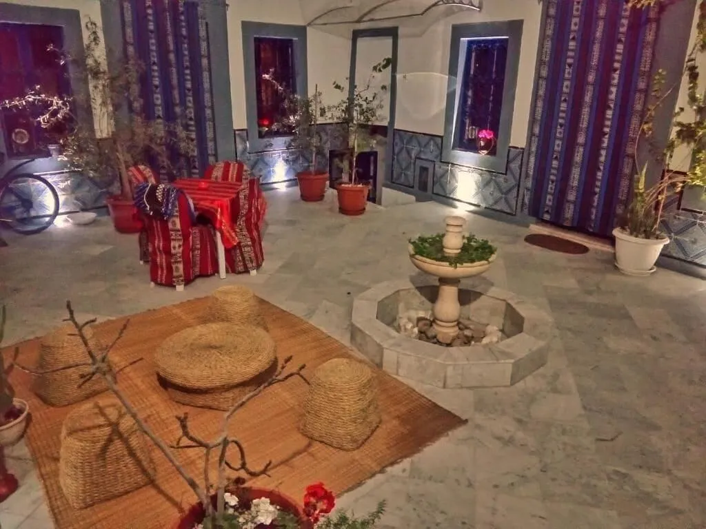 Lobby, Dar Baaziz, Tunisia