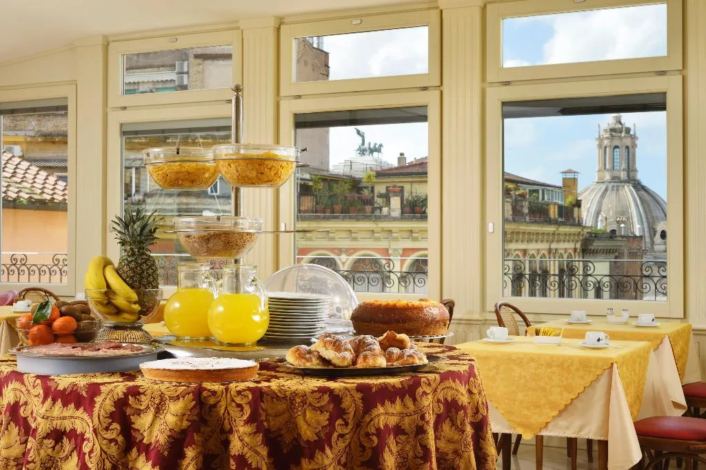 Restaurant, Comfort Hotel Bolivar, Rome