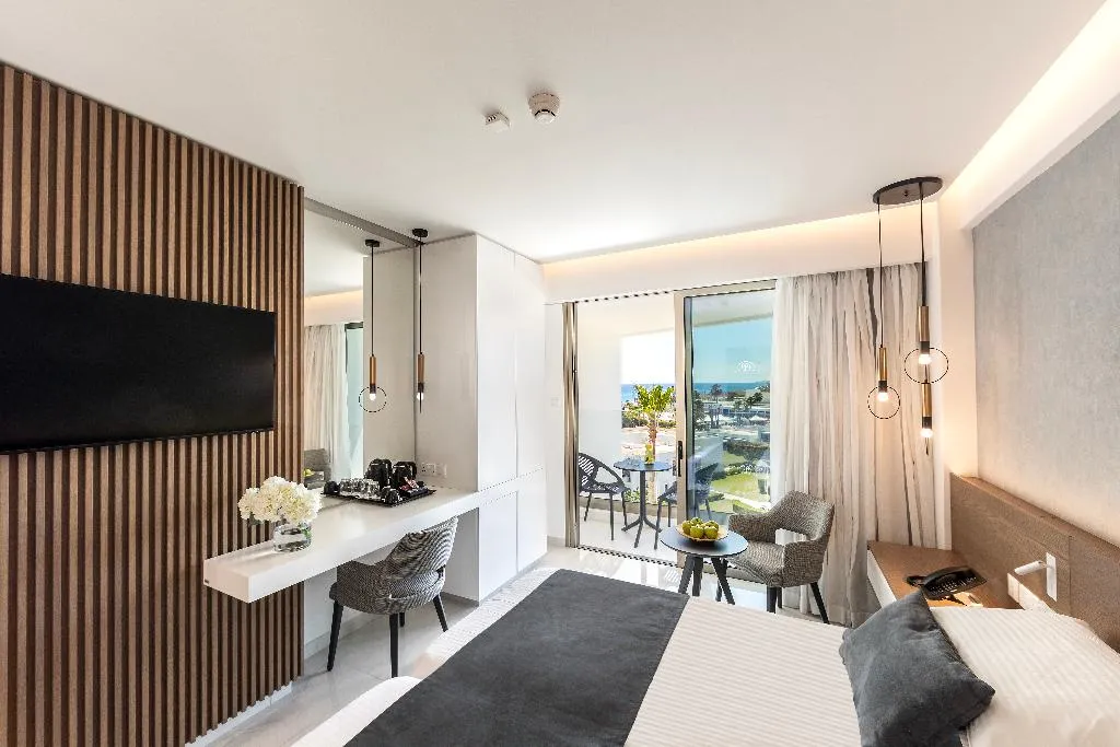 Double or Twin SIDE SEA VIEW Room, Pavlo Napa Beach Hotel, Cyprus