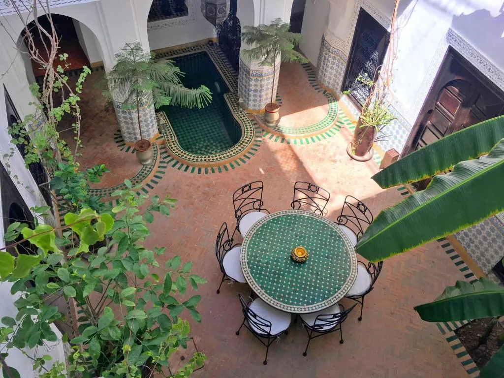 Lobby, Riad Al Mamoune, Marrakech