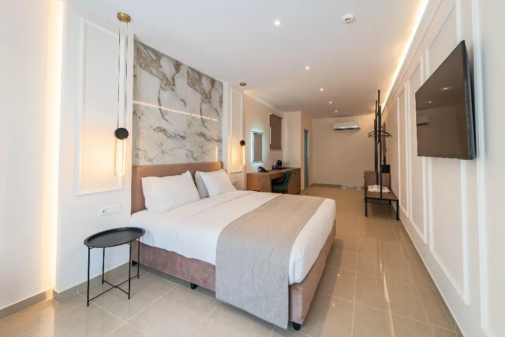 Double or Twin DELUXE TWO BEDS Room, Philia Center Suites, Rhodes