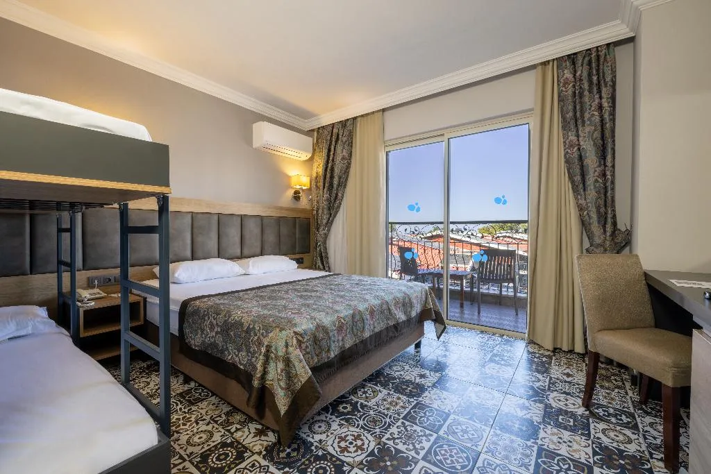 DOUBLE BUNK BED Room, Crystal Aura Aqua Collection, Antalya