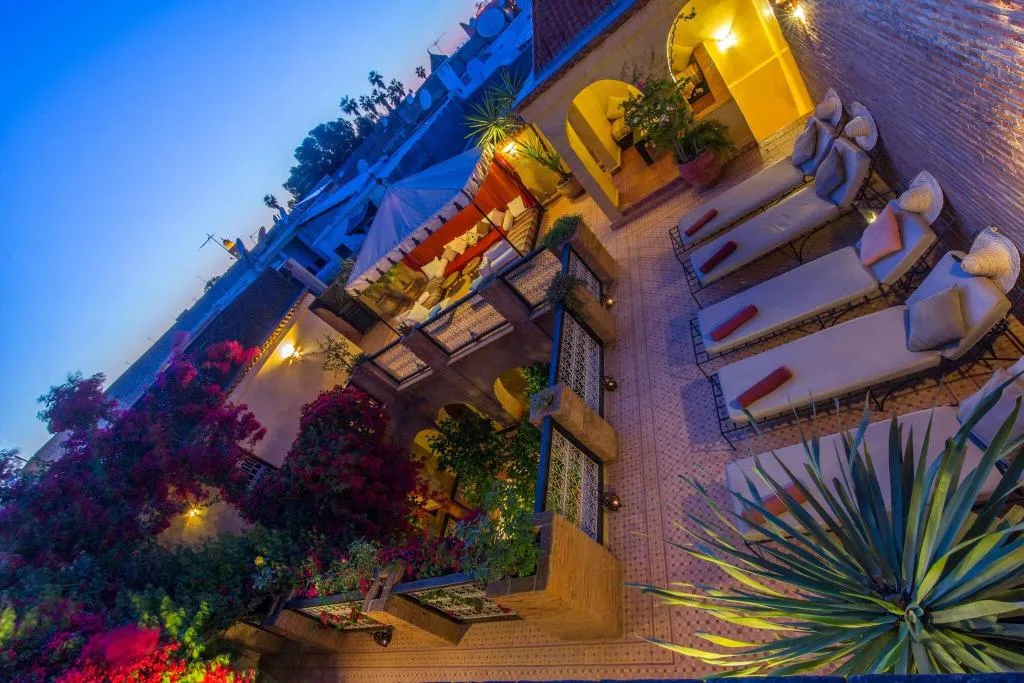 Terrace, Riad Samsli, Marrakech