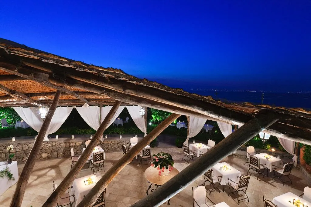 Restaurant, Villa Marina Capri Hotel & Spa, Naples