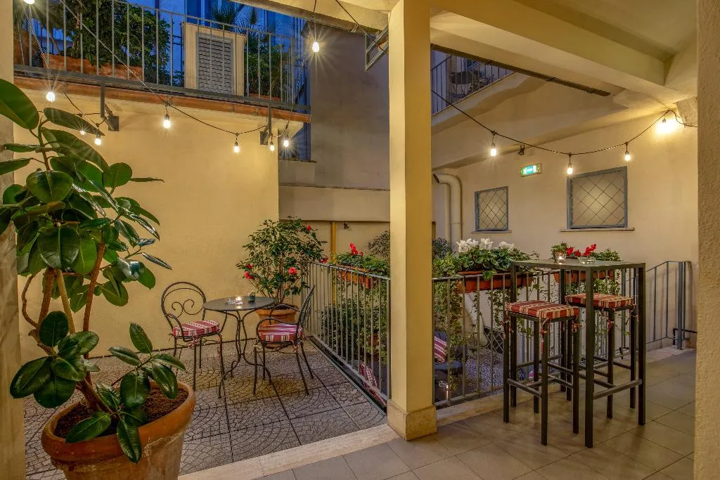 Terrace, Hotel Canada, BW Premier Collection, Rome