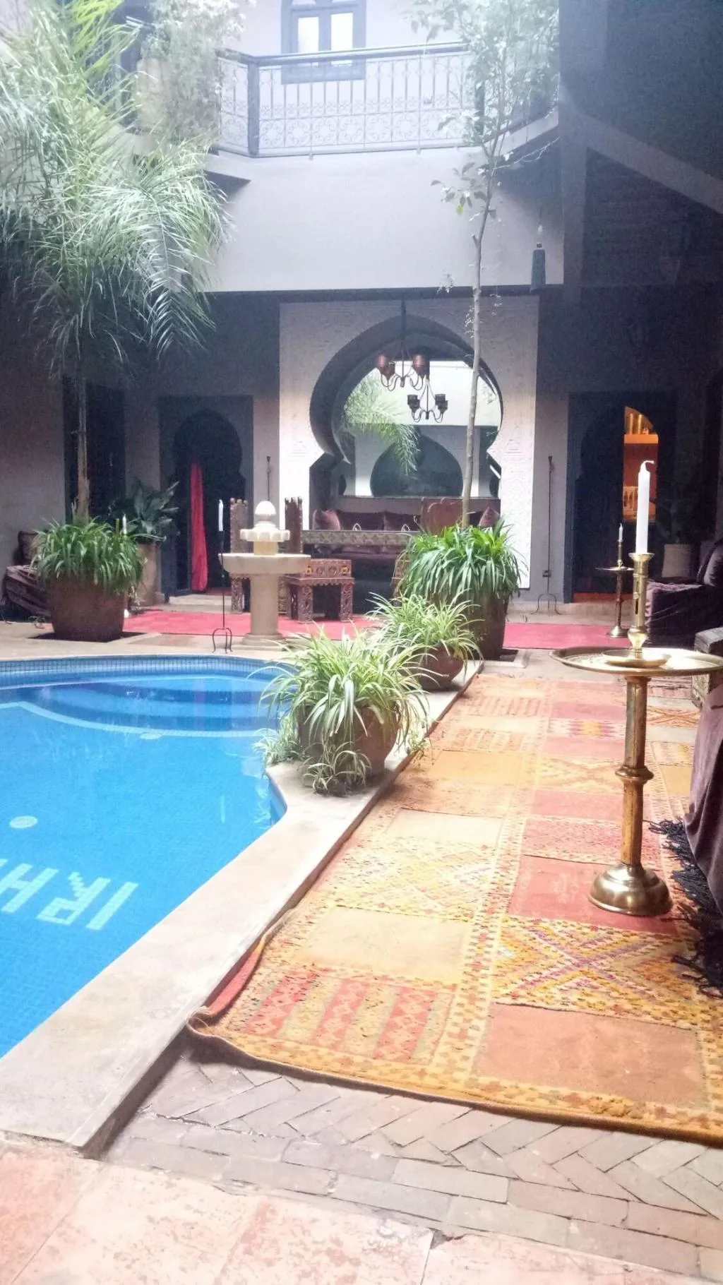 General view, Riad Irhalne, Marrakech