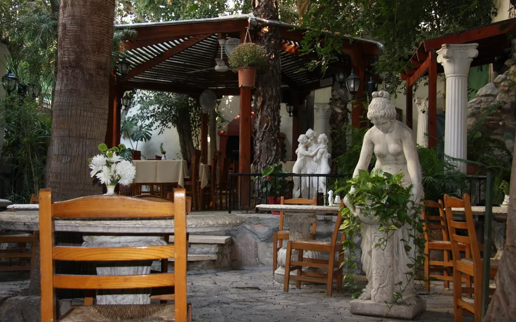 Terrace, Kiniras Traditional House, Cyprus