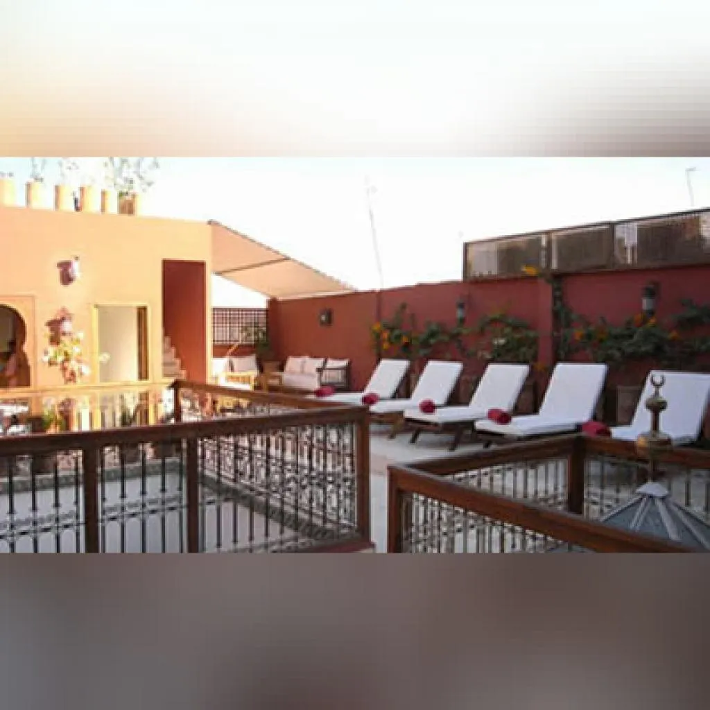 Terrace, Riad Al Mansoura, Marrakech