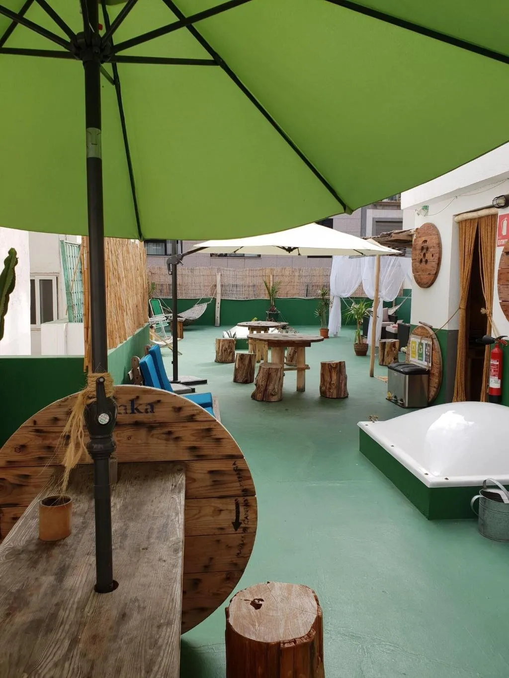 Terrace, Cactus Host, Gran Canaria