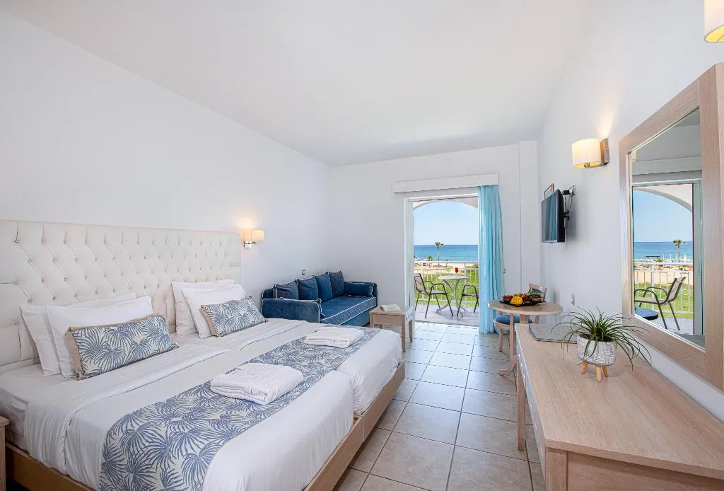 DOUBLE SEA FRONT Room, Delfina Tropic Beach, Crete