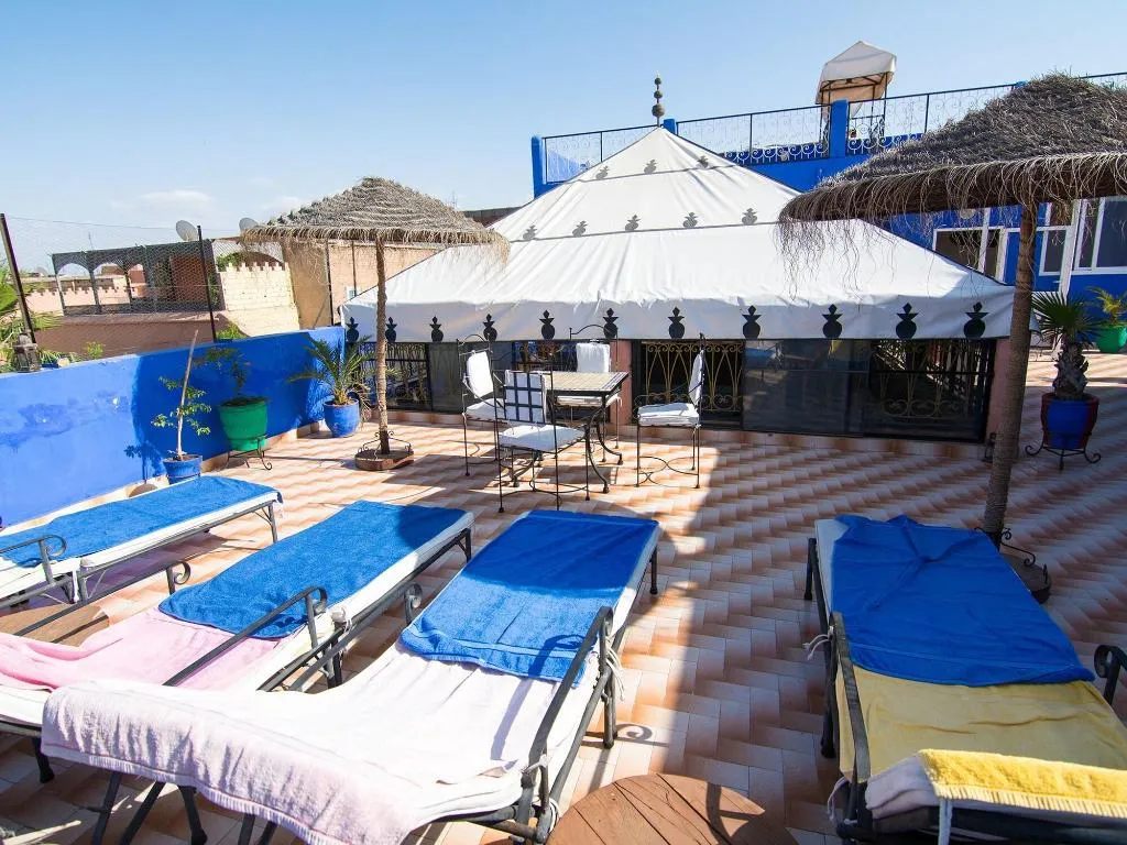 Terrace, Riad Losra, Marrakech