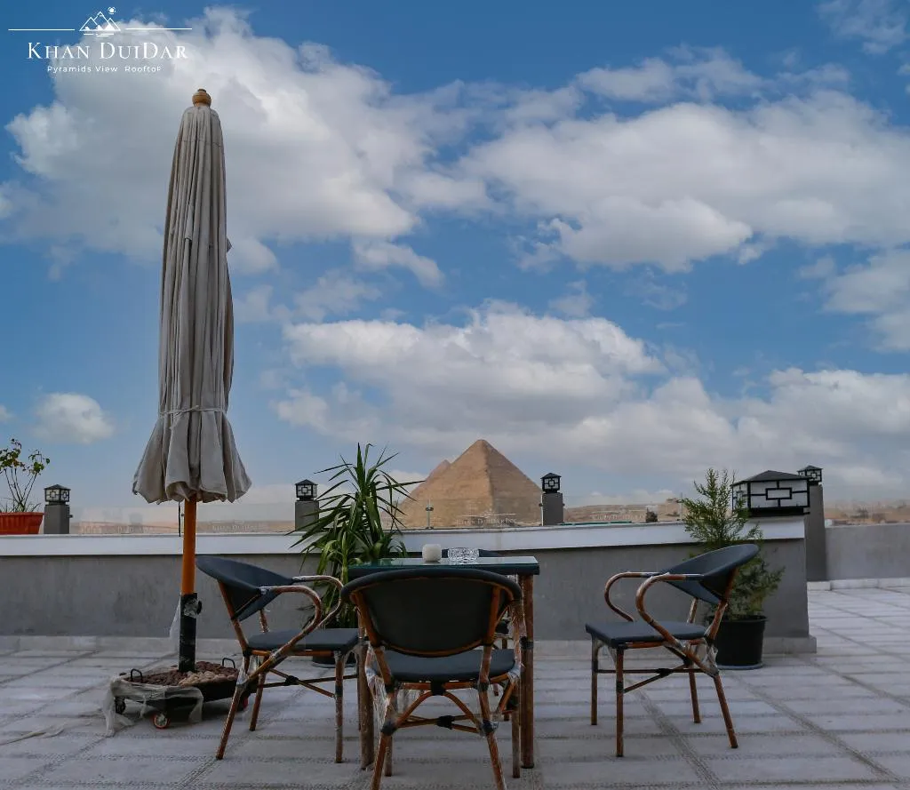 Terrace, Khan Duidar Inn - Pyramids View Rooftop, Cairo