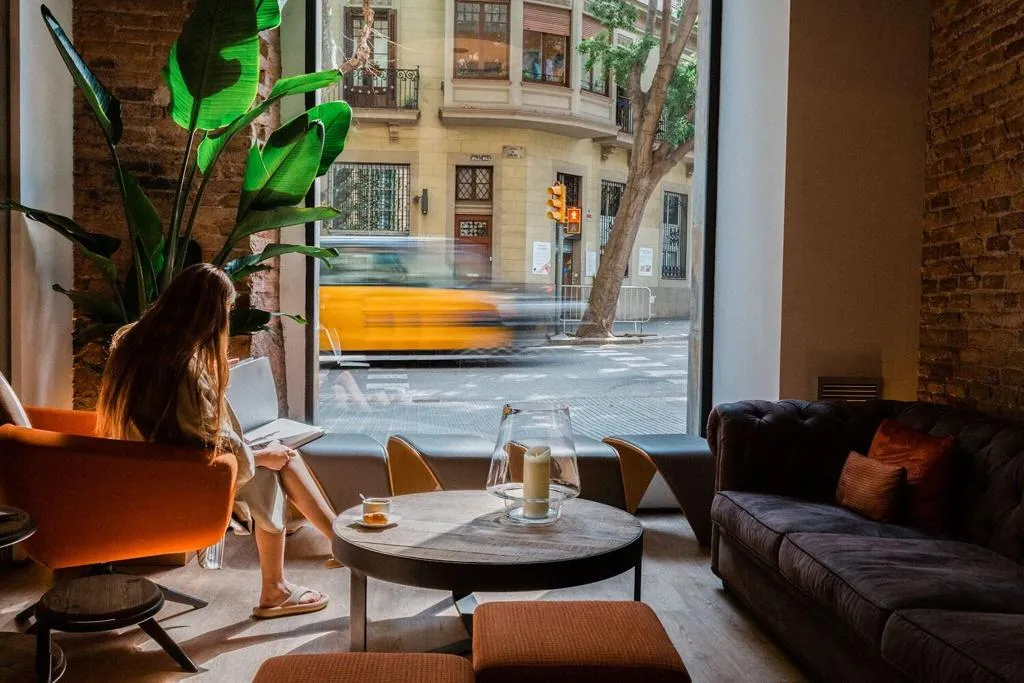 Lobby, Hotel Well And Come, Barcelona