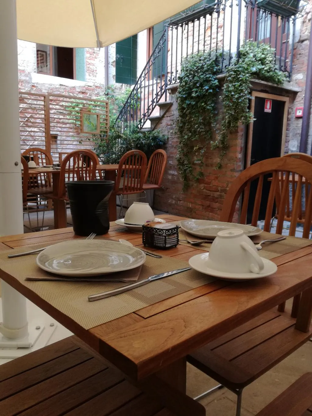 Terrace, Locanda La Corte, Venice