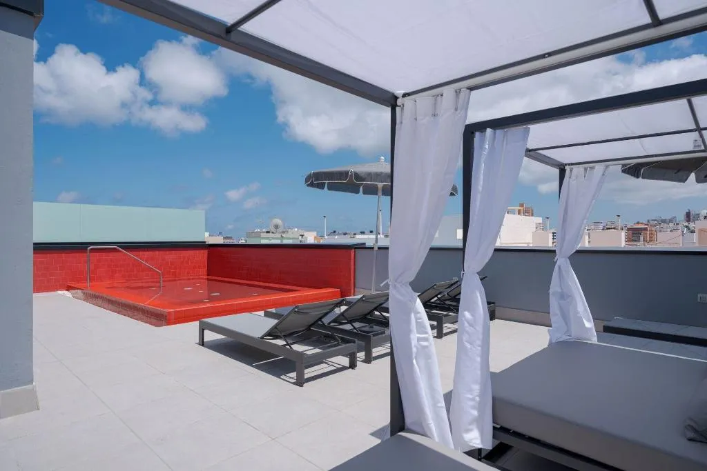 Terrace, Hotel Livvo La Escarlata, Gran Canaria