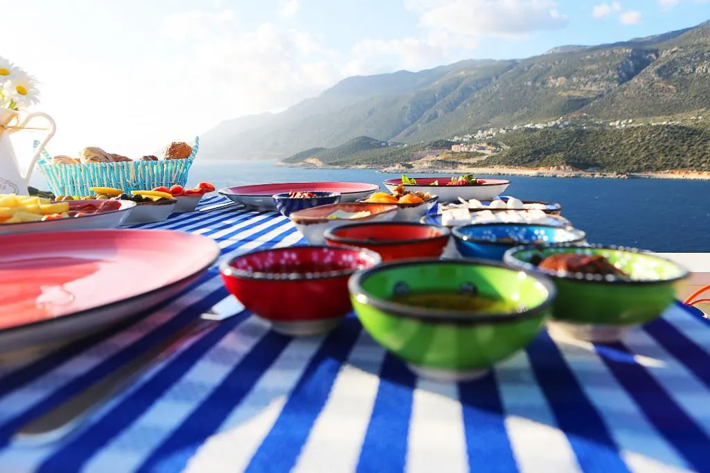 Restaurant, Düsler Evim Kas, Dalaman
