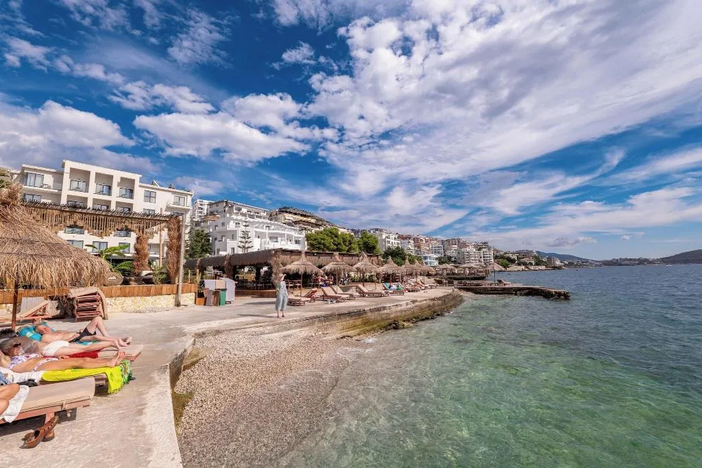General view, Grand Hotel Saranda, Southern Albania