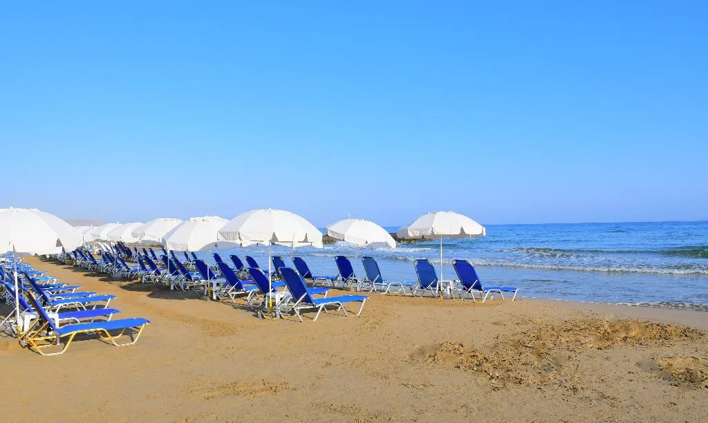 Beach, Magda Hotel Club, Crete