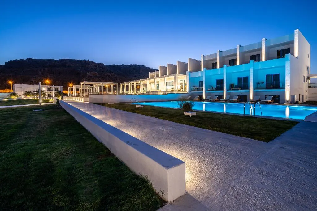General view, Kamari Beach Hotel, Rhodes, Rhodes