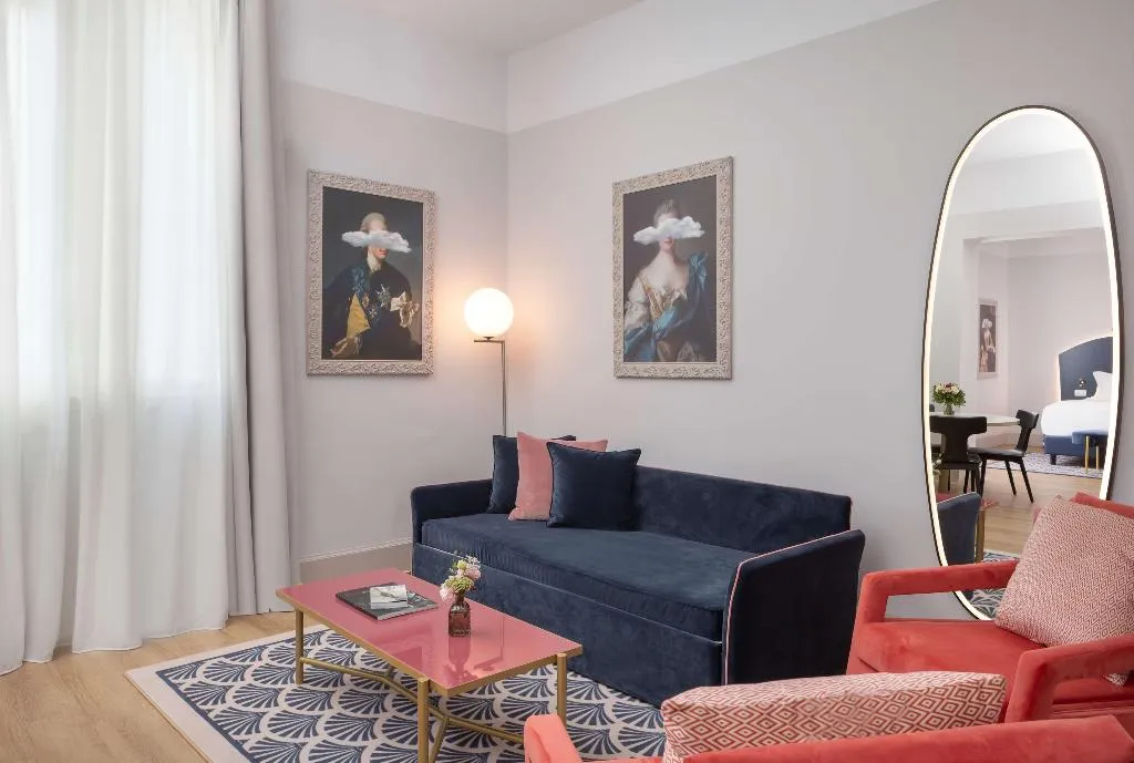 SUITE KING BED ONE BEDROOM  Room, Anglo American Hotel Florence, Curio Collection, Florence