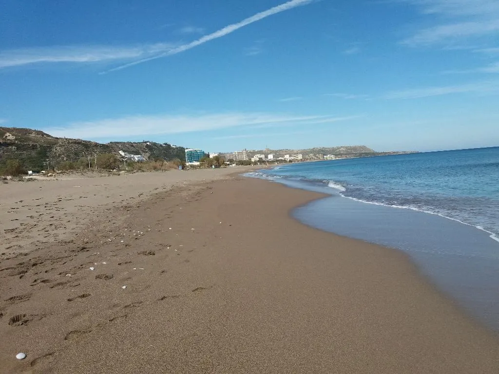 Beach, Rhodian Rose Hotel, Rhodes