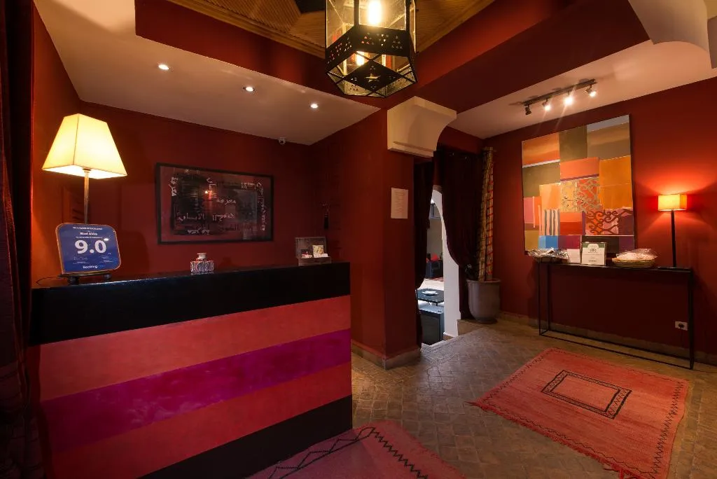 Lobby, Riad Akka, Marrakech