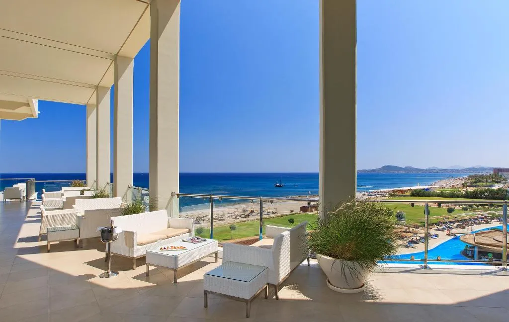 Terrace, Elysium Resort & Spa, Rhodes