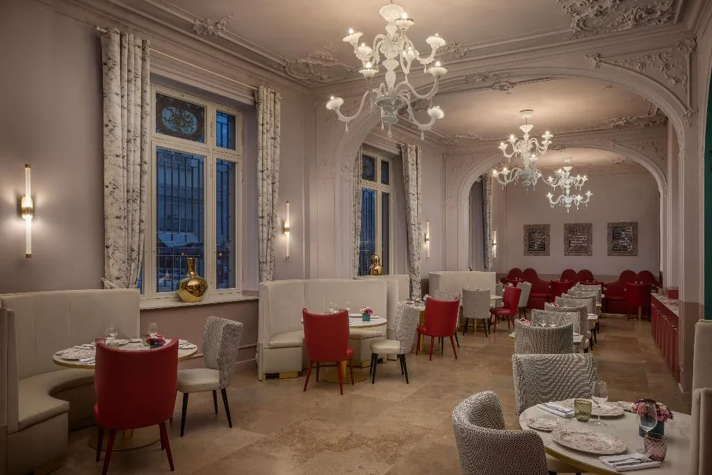 Restaurant, Anglo American Hotel Florence, Curio Collection, Florence