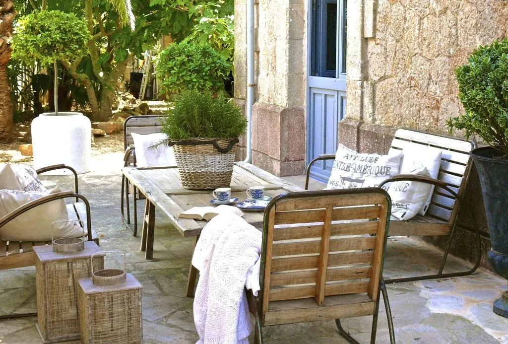 Terrace, Villa Station Las Salinas, Majorca