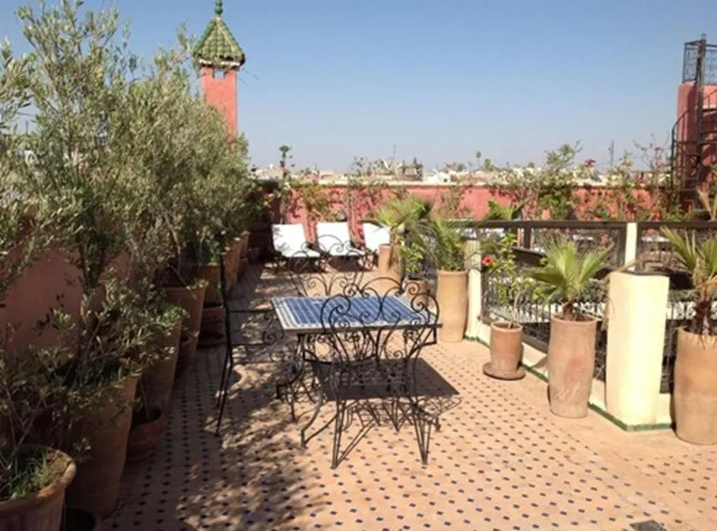 Terrace, Riad Harmattan, Marrakech