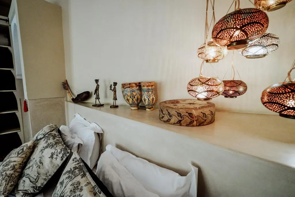 DOUBLE SINGLE USE ONE BEDROOM ONE BATHROOM Room, Riad Dar Ayur, Marrakech