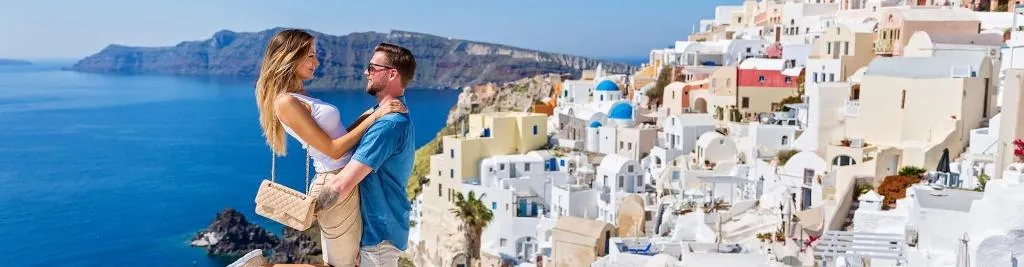 General view, La Ponta Villas, Santorini